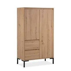 Calicosy - Buffetkast PLOCK - Licht hout - 139x81x40 cm Sale