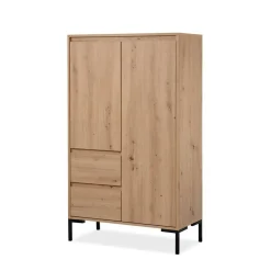 Calicosy - Buffetkast PLOCK - Licht hout - 139x81x40 cm Sale