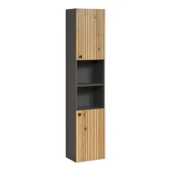 Calicosy - Geribbelde badkamerkolom PUREBLISS - 15x122x44,5 cm New