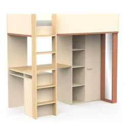 CBA CALICOSY - Hoogslaper CAMILLIA - 104,1x205,9x183 cm