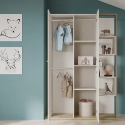 CBA CALICOSY - Kast met 5 vakken CAMILLIA - 51,5x119,7x186,9 cm Discount