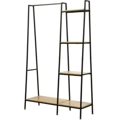 Calicosy - Kledingkast LEXIE - Hout - 160x101x35 cm