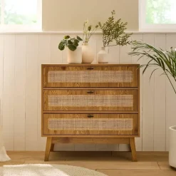 Calicosy - Ladekast ALIA - Licht hout - 79x80x39 cm Outlet