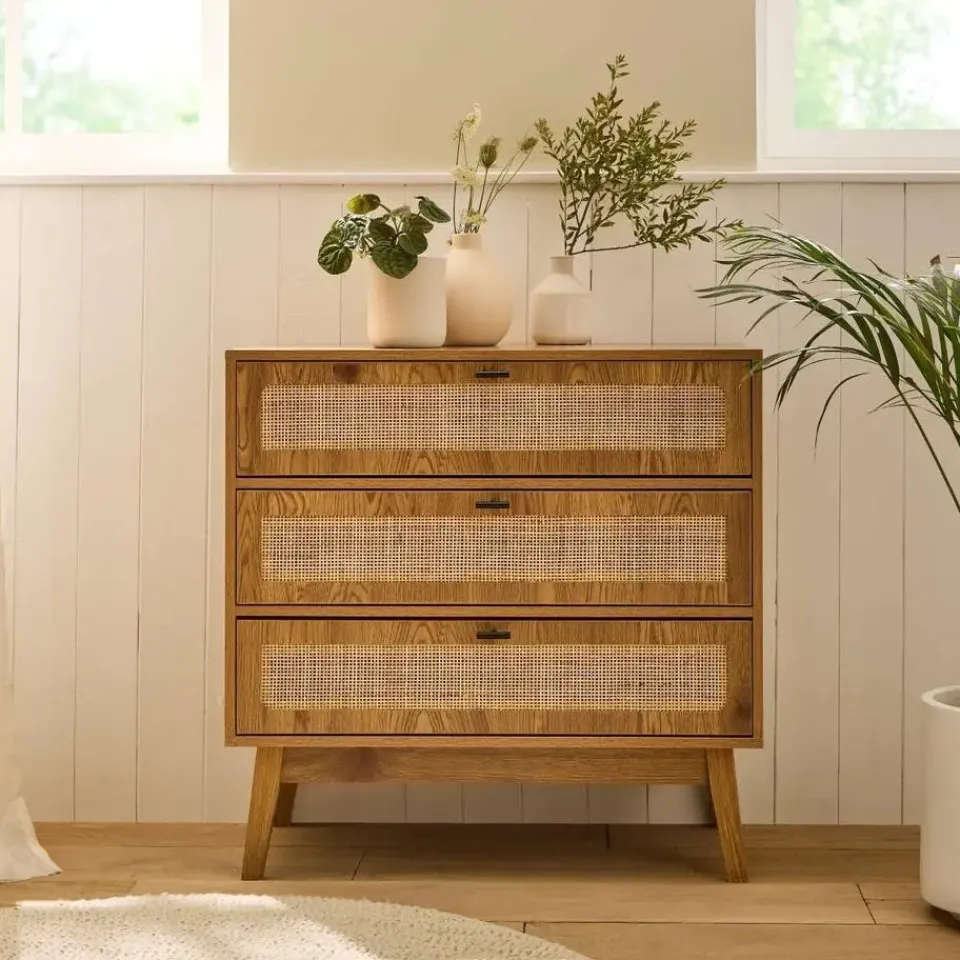 Calicosy - Ladekast ALIA - Licht hout - 79x80x39 cm Outlet