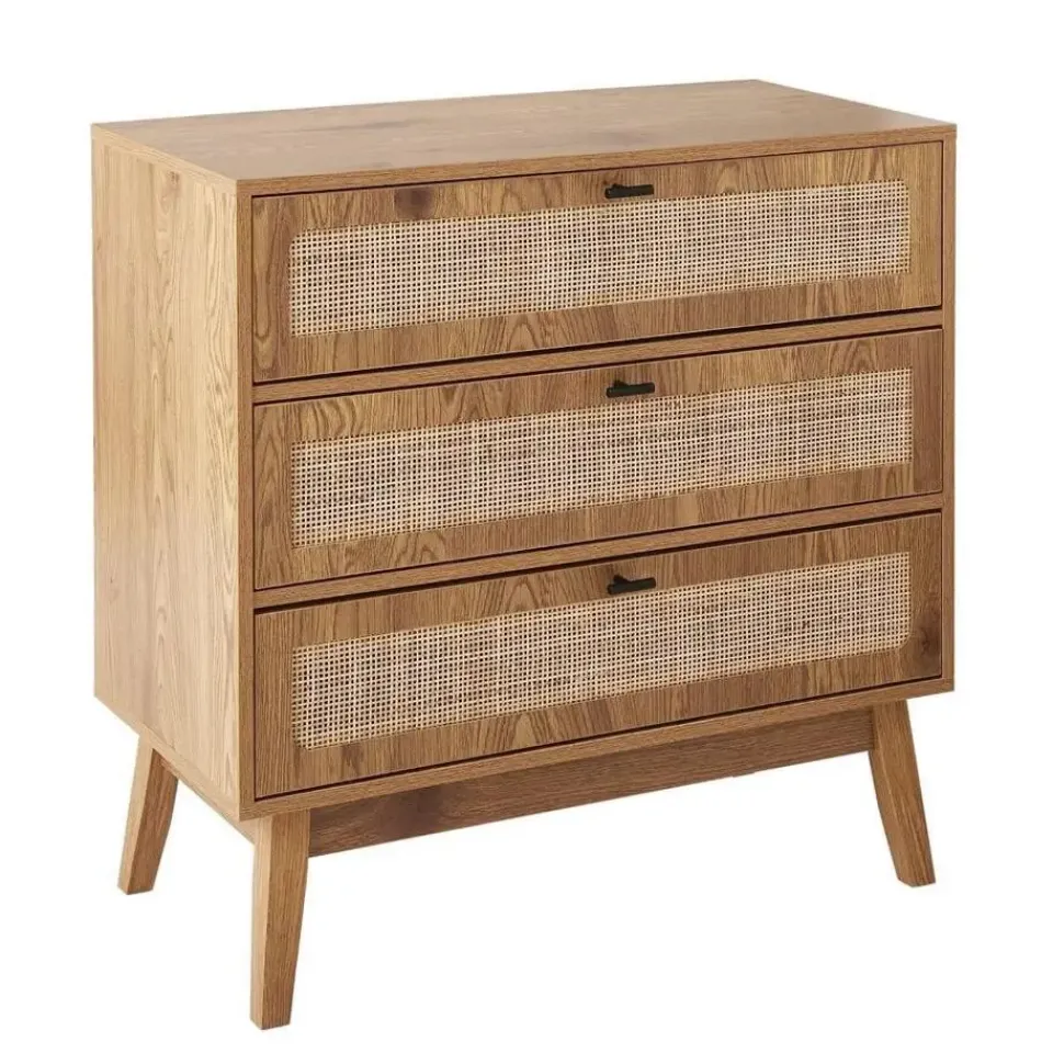 Calicosy - Ladekast ALIA - Licht hout - 79x80x39 cm Outlet