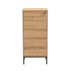 Calicosy - Ladekast LENNY - Licht hout - 100x45x38 cm New