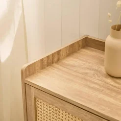 Calicosy - Ladekast PALMO - Licht hout - 79,5x80x39 cm Clearance