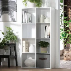 Calicosy - Opbergplank - Wit - 123x29.5x62 cm Online