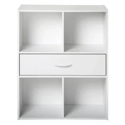 Calicosy - Opbergplank met 4 compartimenten - 29,5x62x80 cm Online