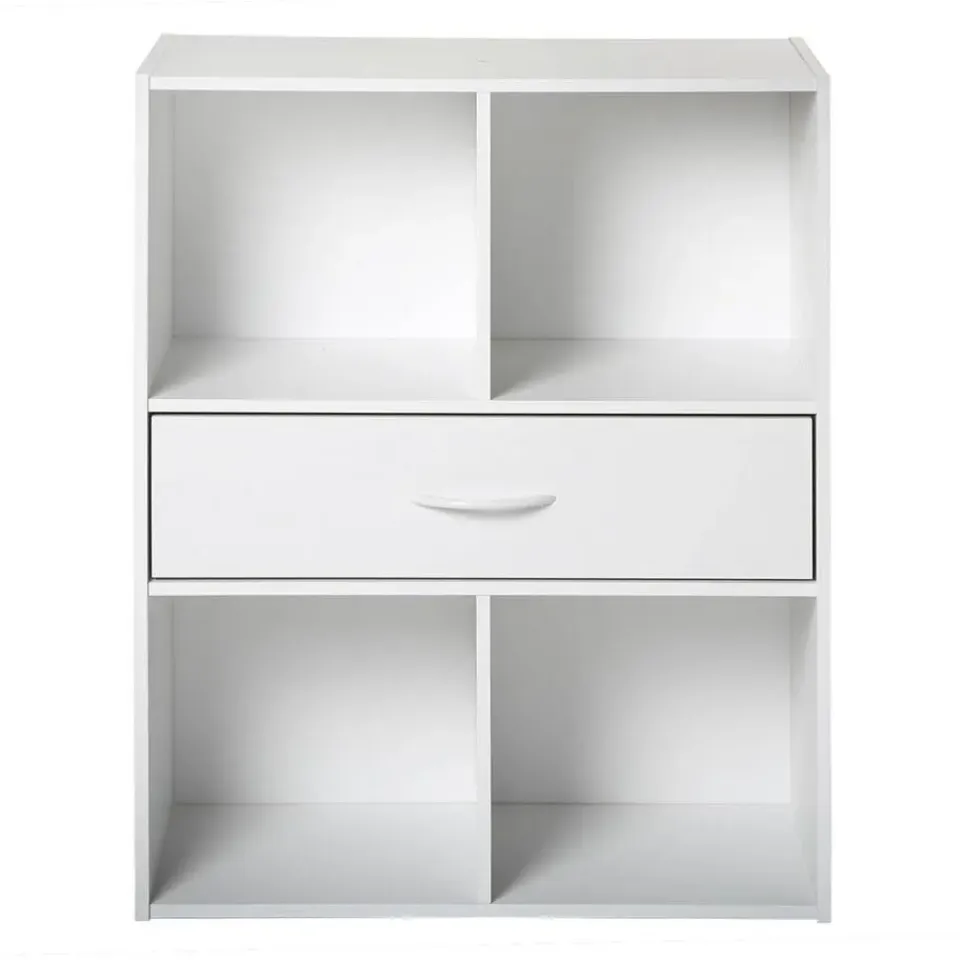 Calicosy - Opbergplank met 4 compartimenten - 29,5x62x80 cm Online