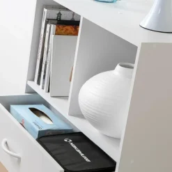 Calicosy - Opbergplank met 4 compartimenten - 29,5x62x80 cm Online