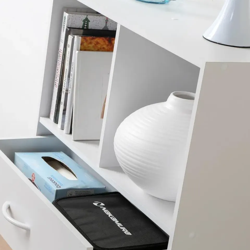 Calicosy - Opbergplank met 4 compartimenten - 29,5x62x80 cm Online