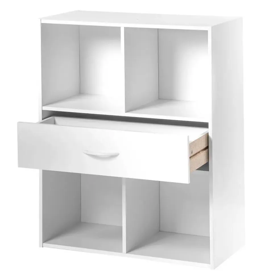 Calicosy - Opbergplank met 4 compartimenten - 29,5x62x80 cm Online