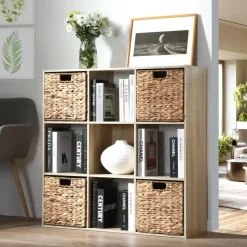 Calicosy - Opbergrek - Licht hout - 92.5x92.5x29.5 cm Sale