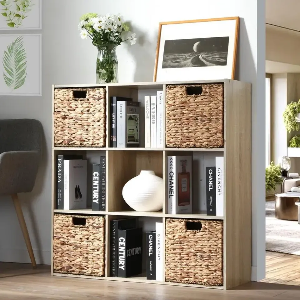 Calicosy - Opbergrek - Licht hout - 92.5x92.5x29.5 cm Sale