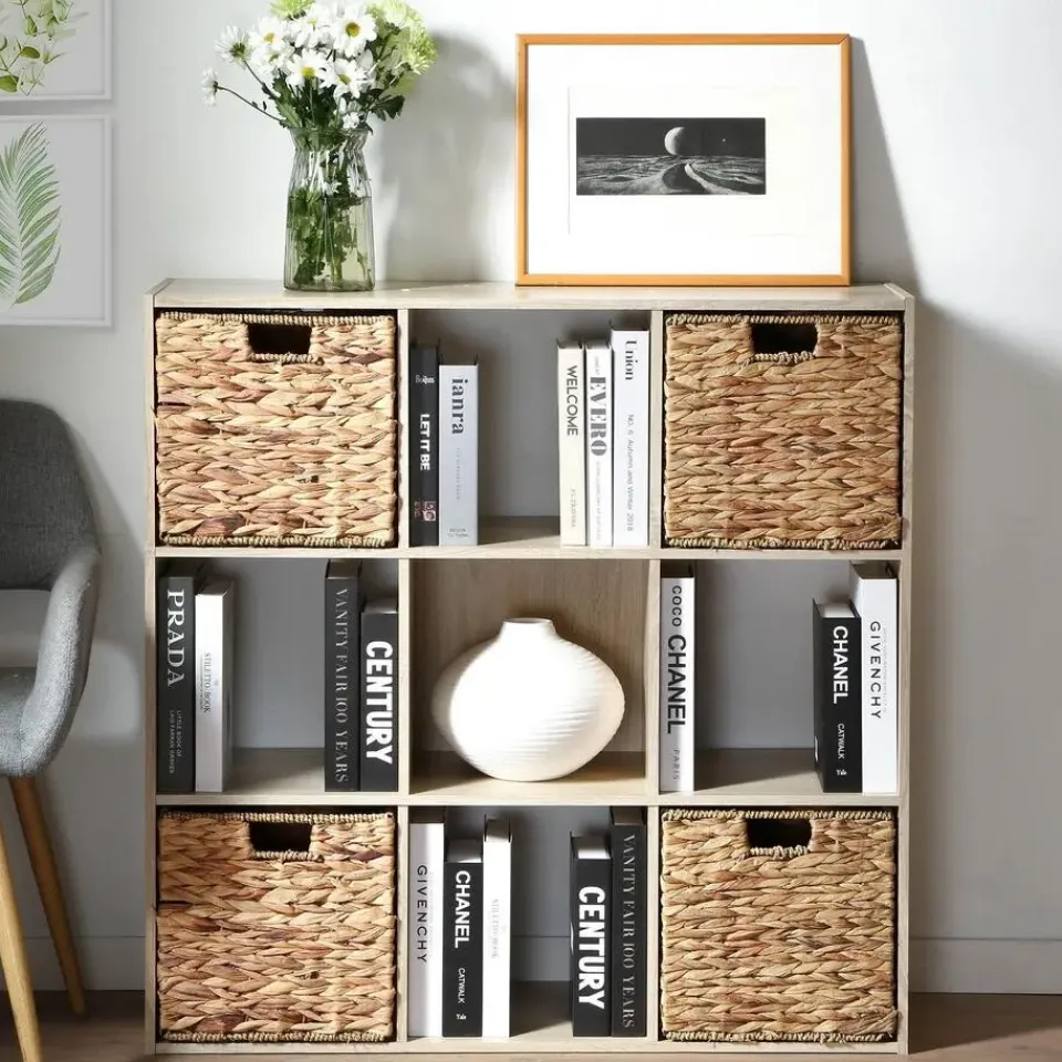 Calicosy - Opbergrek - Licht hout - 92.5x92.5x29.5 cm Sale