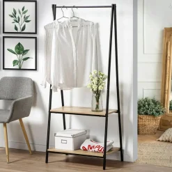 Calicosy - Rek - Zwart - 151x64.5x40 cm Clearance