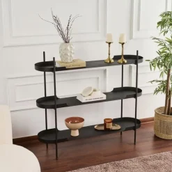 Calicosy - Rek BLAIR - Zwart - 105x120x34 cm Discount