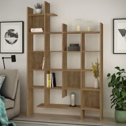 Calicosy - Rek MANCO - Hitit hout - 188x122x25,5 cm Discount