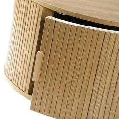 Calicosy - Salontafel ERNEST - Licht hout - 35,5x75x75 cm Outlet