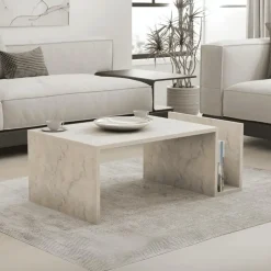 Calicosy - Salontafel MEMO - Travertijn - 32,4x86,8x50 cm Clearance