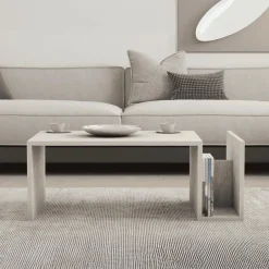 Calicosy - Salontafel MEMO - Travertijn - 32,4x86,8x50 cm Clearance