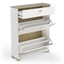 Calicosy - Schoenenkast IZZY - Wit - 104,3x80,8x24,4 cm Online