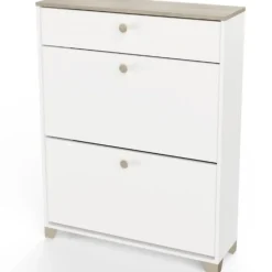 Calicosy - Schoenenkast IZZY - Wit - 104,3x80,8x24,4 cm Online