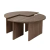 Calicosy - Set van 2 salontafels MOIRA - 90x90x41 cm Hot