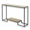 Calicosy - Sidetable - Eikenhouten decor - 80x120x Hot