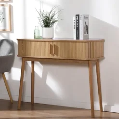 Calicosy - Sidetable ERNEST - Licht hout - 80,5x100x35 cm Best