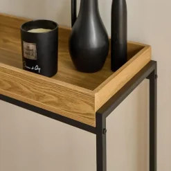 Calicosy - Sidetable JESSIE - Licht hout - 90x100x30 cm Online