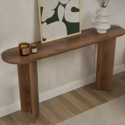 Calicosy - Sidetable SIRA - Walnoot - 75x150x35 cm Discount