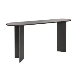 Calicosy - Sidetable SIRA - Zwart hout - 75x150x35 cm