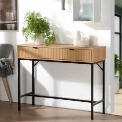 Calicosy - Sidetable TARA - Licht hout - 80x100x35 cm Best