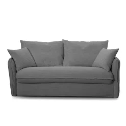 Calicosy - Slaapbank MIRA - Antraciet grijs - 90x185x104 cm Hot