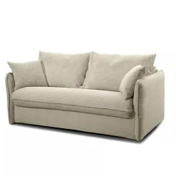 Calicosy - Slaapbank MIRA - Ecru - 90x185x104 cm Sale