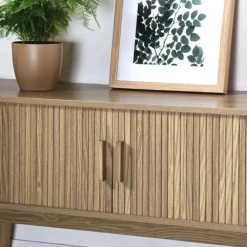 Calicosy - TV-Meubel ERNEST - Licht hout - 55x119x39 cm Outlet