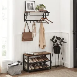 Merkloos CALICOSY - Wandkapstok - - 27x66x30 cm