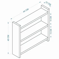 Calicosy - Wandplank COSMIC - 40x44x10 cm Best