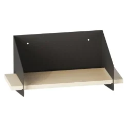 Calicosy - Wandrek WREN - Zwart/hout - 20x40x19 cm Outlet