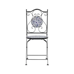 Beliani CAMPRENA - Balkonset - Zwart - Metaal Best