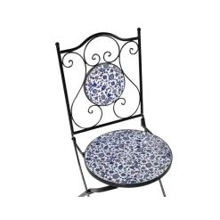 Beliani CAMPRENA - Balkonset - Zwart - Metaal Best