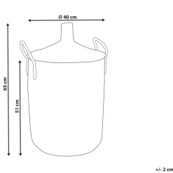 Beliani CAMRANH - Opbergmand - Natuurlijk - Zeegras New