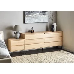 Leen Bakker CARDIGAN - Ladekast - Lichtbruin - Vezelplaat Best