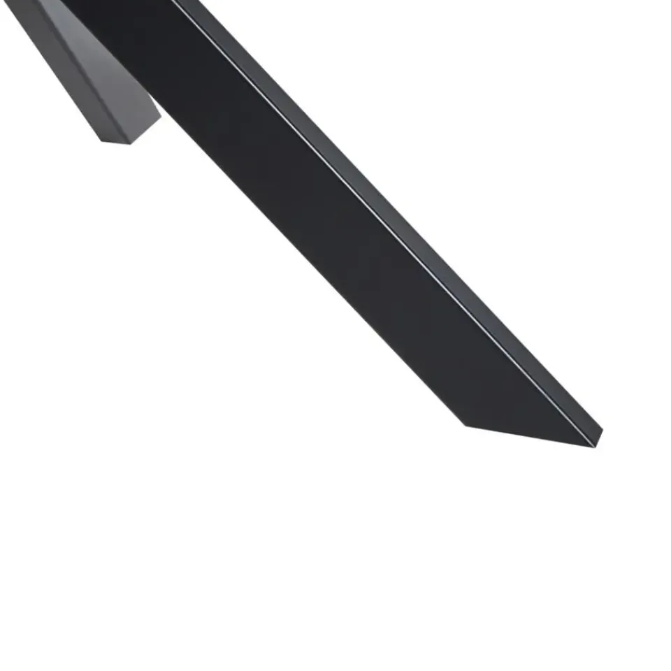 Beliani CARLEA - Uitschuifbare eettafel - Lichtbruin - MDF Best