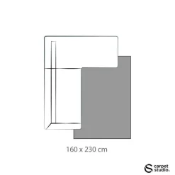 Carpet Studio Ohio Vloerkleed - Beige - 160x230cm New