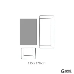 Carpet Studio Ohio Vloerkleed - Beige - 115x170cm Discount