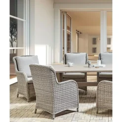 Beliani CASCAIS - Tuinstoel set van 2 - Beige - PE rotan Online