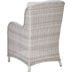 Beliani CASCAIS - Tuinstoel set van 2 - Beige - PE rotan Online